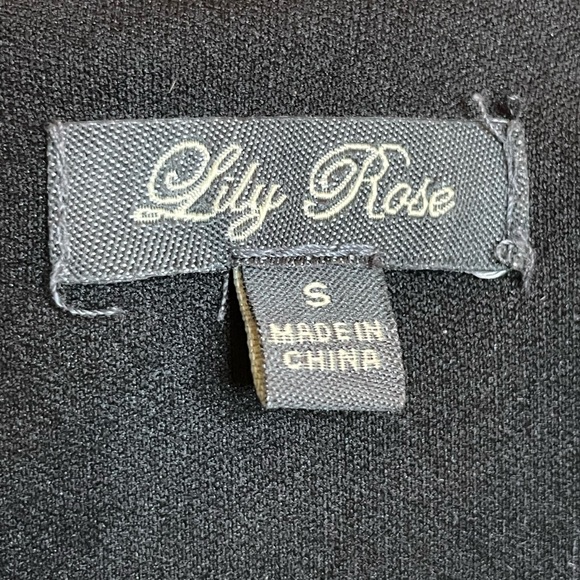 Lily Rose Black Jumpsuit - S - Picture 9 of 9